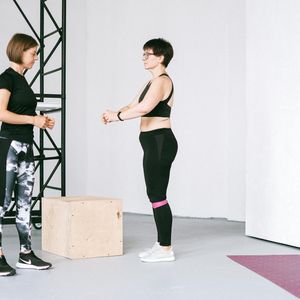 Portrait of Ruslana Yaremchuk professional strength and balance coach.